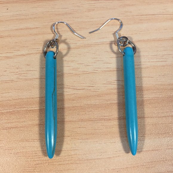 art plus utility Jewelry - Handcrafted Turquoise Earrings